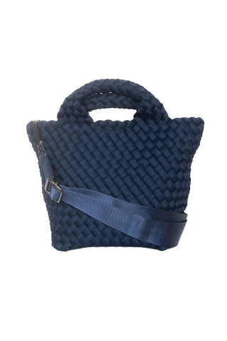 Navy Bucket Tote Bag