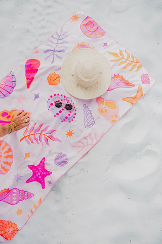 Beach Shells Quick Dry Beach Towel