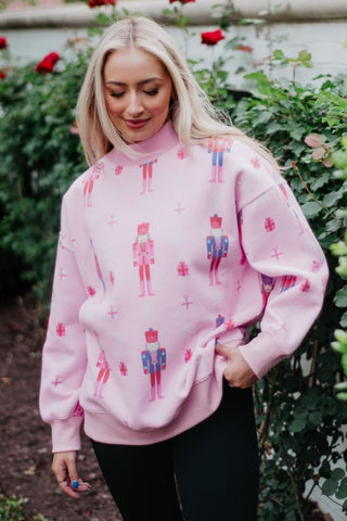 Nutcrackers Printed Sweatshirt