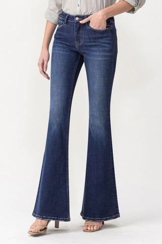 Full Size Joanna Midrise Flare Jeans from LOVERVET